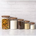 thumbnail image 5 of Member's Mark 5-Piece Glass Canisters, Choose Color, 5 of 11