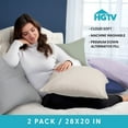 thumbnail image 5 of HGTV 2-Pack Fun Cloud Bed Pillow, 20" x 28", 5 of 5