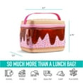thumbnail image 3 of Fit + Fresh 3-Piece Novelty Insulated Lunch Bag Kit, Assorted Shapes and Colors, 3 of 8