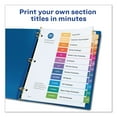 thumbnail image 2 of Avery Customizable TOC Ready Index Multicolor Dividers, 12-Tab, Letter, 2 of 7