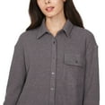 thumbnail image 5 of Buffalo Women's Waffle Button-Down Top, 5 of 9