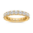 thumbnail image 1 of Lab Created Round Cut Diamond Eternity Band, 1 of 4