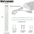 thumbnail image 7 of Westinghouse 4' 5000 Lumen LED Shop Light, White Finish, 7 of 9