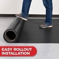 thumbnail image 11 of G-Floor Diamond Tread Midnight Black Vinyl Garage and Utility Flooring - 8-1/2-Ft x 24-Ft, 11 of 17