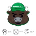 thumbnail image 4 of Logo Brands Marshall Thundering Herd Puff Pillow, 4 of 5
