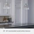 thumbnail image 6 of Hunter Cypress Grove with Clear Holophane Glass 1 Light Pendant Ceiling Light Fixture, 6 of 8