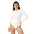 thumbnail image 1 of Edited by Hunter McGrady Women's Long Sleeve Bodysuit, 1 of 11