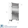 thumbnail image 9 of Seville Classics UltraHD Stacking Top Cabinet, 48” W x 18” D x 18.5” H, 9 of 18