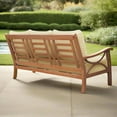 thumbnail image 5 of Sonoma Lane Catalina Teak Sofa Set with Sunbrella Fabric, 5pc, 5 of 12
