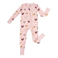 thumbnail image 4 of Angel Dear Baby Girls Convertible Zipper Romper, 4 of 4
