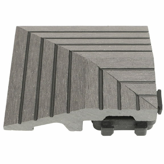 Select Surfaces Deck Tile Corner Trim, 4pk