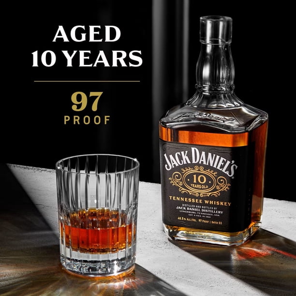菊*正様 ジャックダニエル　Jack Daniel's 10 Years700m Jack Daniel's 10-Years-Old Tennessee Whiskey, 700 ml - Samsclub.com