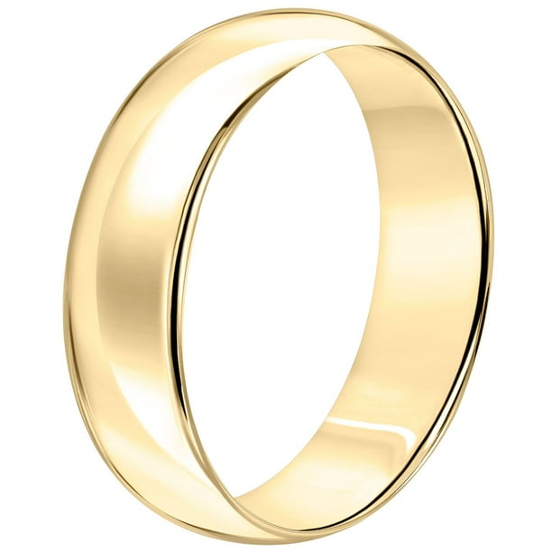 3mm 14K Gold Plated Stainless Steel Wedding Band Ring With Cubic Zirconia (Sizes 5-11, Unisex)
