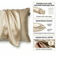 thumbnail image 4 of NIGHT Luxe Care 2-Pack 600 Thread Count 100% Silk Pillowcases, 4 of 9