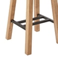 thumbnail image 5 of Bower Home Upholstered Counter or Bar Stool, 2-Pack, 5 of 7