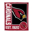 thumbnail image 1 of Logo Brands Arizona Cardinals 60"x70" Super Plush Blanket, 1 of 6