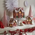 thumbnail image 1 of Member's Mark Pre-Lit 5-Piece Gingerbread Village, 1 of 2