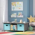 thumbnail image 2 of RiverRidge Folding Bins Cube Storage Cubbies, Set of 6 Playroom Organizers, 2 of 6