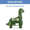 thumbnail image 6 of Delta Children Dinosaur Shaped Bookcase, Green, 6 of 9