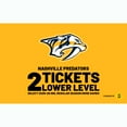 thumbnail image 1 of NHL Nashville Predators, Two (2) Lower Level Tickets eVoucher, 1 of 1