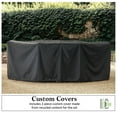 thumbnail image 5 of Member's Mark Catalina Teak Dining Set with Sunbrella Fabric, 7pc, 5 of 8