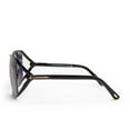 thumbnail image 3 of Tom Ford Women's Goldie Shiny Black Sunglasses, 3 of 4