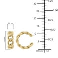 thumbnail image 3 of Micro Mini 14k Gold Ear Cuff, 3 of 4