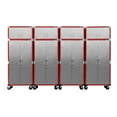 thumbnail image 9 of Seville Classics UltraHD 2 Piece Rolling Steel Garage Storage Cabinet With Stacker Set, 36" W x 18" D x 90.5" H, 9 of 13
