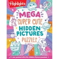 thumbnail image 1 of Mega Super Cute Hidden Pictures Puzzles, Paperback, 1 of 3