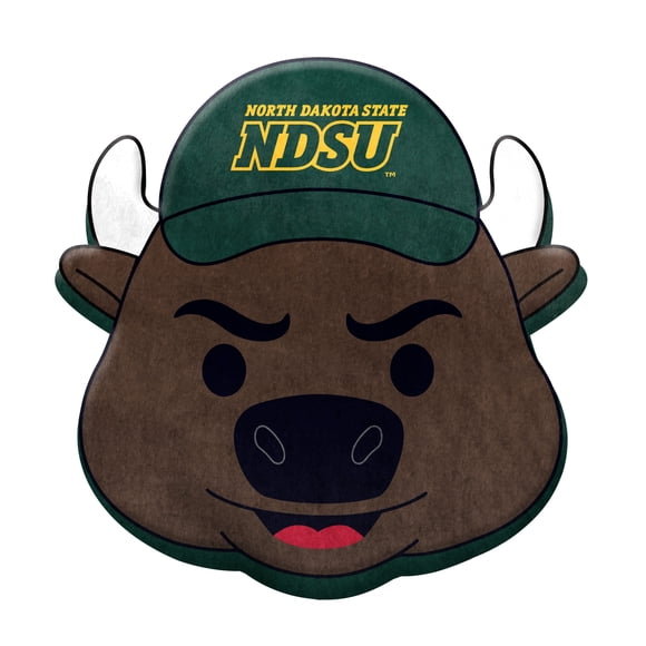 Logo Brands North Dakota State Bison Puff Pillow