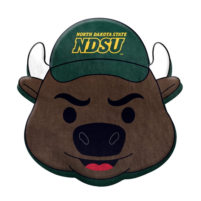 Logo Brands North Dakota State Bison Puff Pillow
