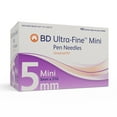 thumbnail image 1 of BD Ultra-Fine Mini Pen Needles 5mm x 31G 100 ct., 1 of 2