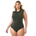 thumbnail image 5 of Edited by Marren Morris Women's Cowl Neck Bodysuit, 5 of 11