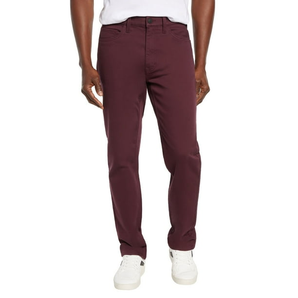 slim fit dress slacks Van Heusen Men's Slim Fit Flex Flat Front Pant main image 1