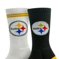 thumbnail image 3 of Pittsburgh Steelers Adult 2-Pack Crew Socks, 3 of 3