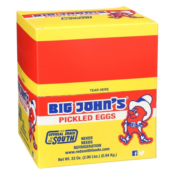 Big John's Individually Wrapped Pickled Eggs, 24 ct.