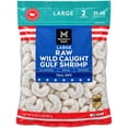 thumbnail image 1 of Member's Mark Large Raw Wild Caught Gulf Shrimp, Frozen, 31-40 ct. per pound, 2 lbs., 1 of 8