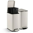 thumbnail image 1 of Tramontina Space-Saving 2-Pack 2-Gallon Step Cans, 1 of 11