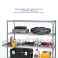 thumbnail image 4 of Seville Classics Steel Shelf & Cabinet Sliding Drawer Organizer, 14"W x 17.5"D x 6.25"H, 4 of 8