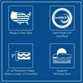 thumbnail image 3 of PerformaSleep Lux 3” Performance Mattress Topper, Assorted Sizes, 3 of 5