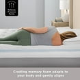 thumbnail image 6 of Member’s Mark 4" Pillow Top Gel Memory Foam Mattress Topper, 6 of 9