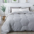 thumbnail image 1 of Feather & Loom Honeycomb Down Alternative Comforter, Assorted Sizes, 1 of 4