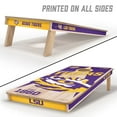 thumbnail image 2 of YouTheFan LSU Tigers 2'x4' Cornhole Board Set, 2 of 6