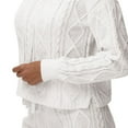 thumbnail image 6 of 525 Women's 2-Piece Hoodie and Short Pajama Set, 6 of 7