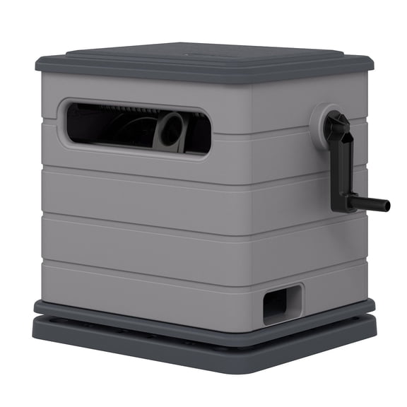Swivel Water Hose Reel Hideaway