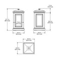 thumbnail image 5 of Mayne Berkshire Storage Bin, 5 of 5