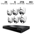 thumbnail image 2 of Night Owl 4K+ (12MP) 24 Channel Wired Security Camera System with 2TB HDD and 6 Dome Cameras, 2 of 7