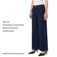 thumbnail image 6 of Sam Edelman Women's Pintuck Wide Leg Jean, 6 of 9