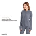 thumbnail image 6 of Member's Mark Women's Extra Warm Waffle Jacket, 6 of 7