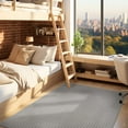 thumbnail image 1 of Avenue B Faux Fur Channeled Area Rug, Choose Size, 1 of 7